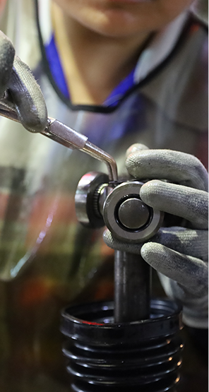 Arbre d\'entraînement pour la fabrication des capteurs