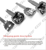 Pièces de rechange joints CV extérieurs pour BYD F3 G3 L3 BY-1-007A